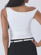 Oleva One-Strap Brami White detail