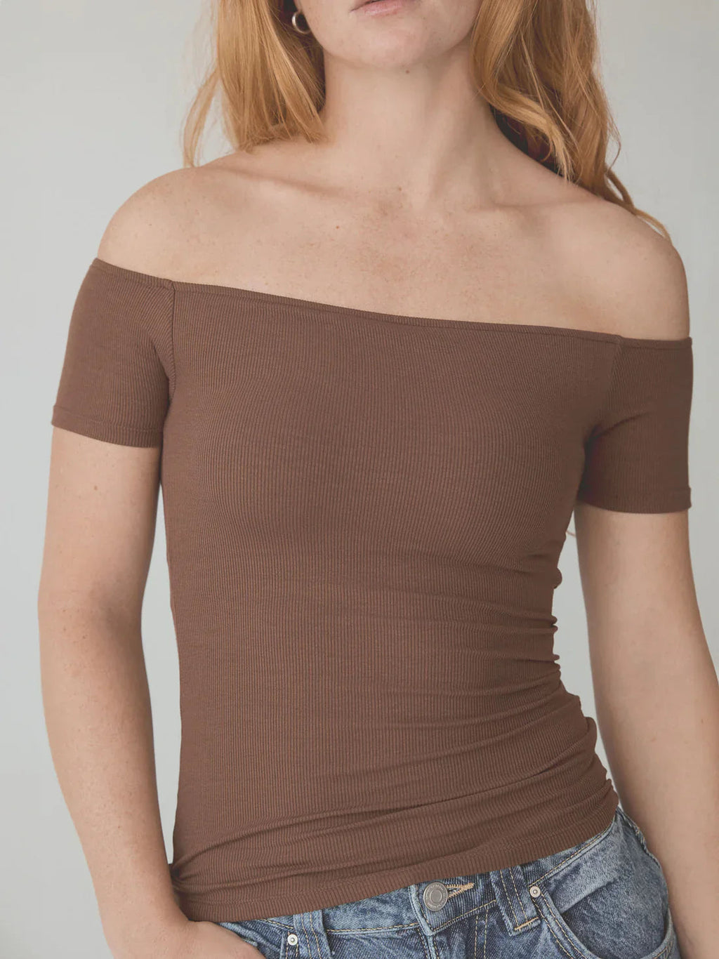 Oleva Bare Shoulder Brami detail
