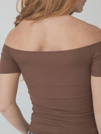 Oleva Bare Shoulder Brami styled