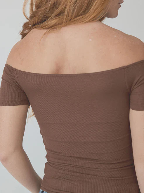 Oleva Bare Shoulder Brami styled