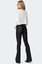 Oleva Leather Flare side