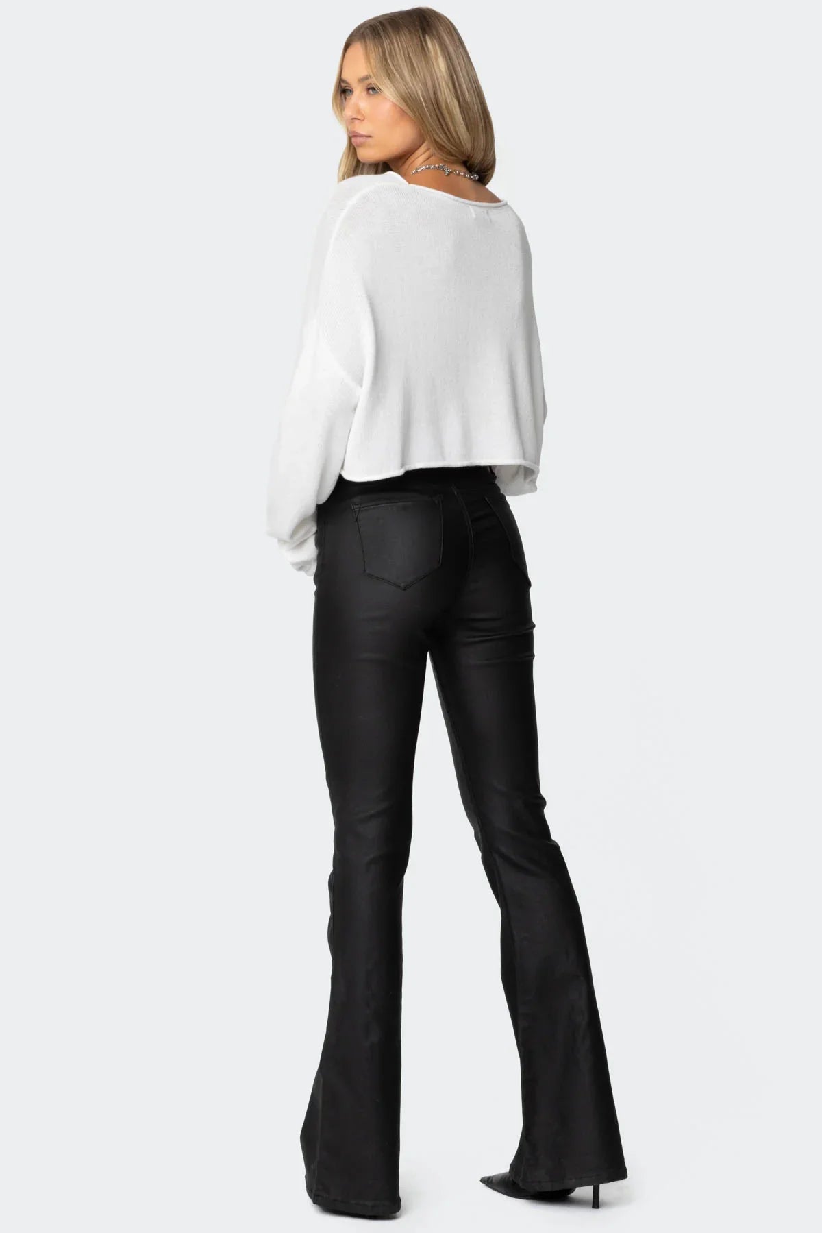 Oleva Leather Flare side