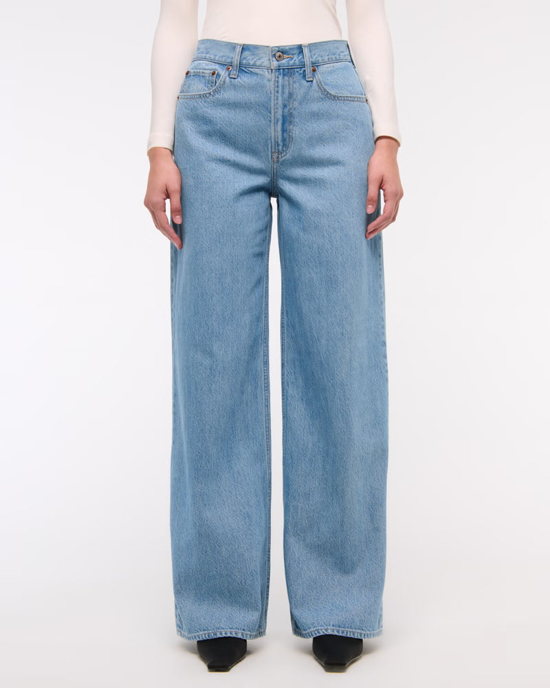Oleva Aria Wide-Leg Light Blue side