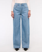 Oleva Aria Wide-Leg Light Blue side