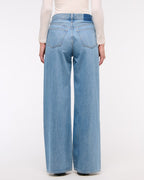 Oleva Aria Wide-Leg Light Blue styled
