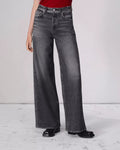 Oleva Wide-Leg Black front