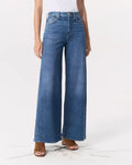 Oleva Wide-Leg Navy front
