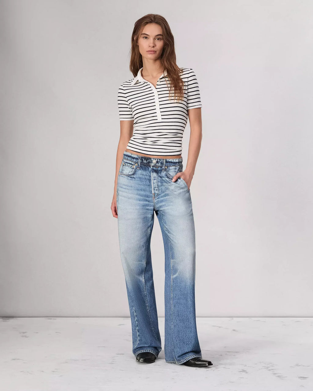 Oleva Sweat Jean Ella back