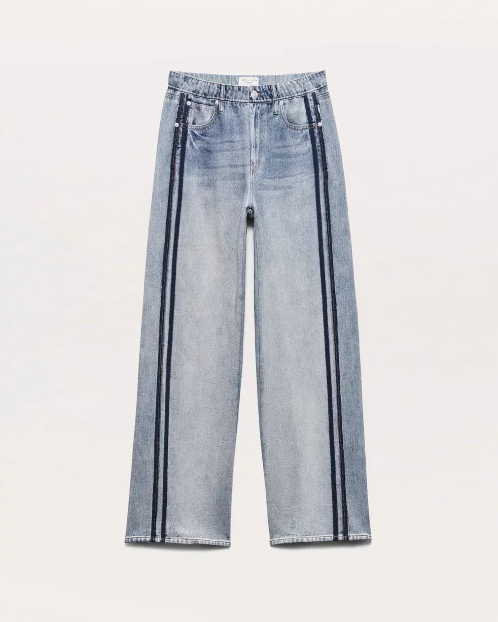 Oleva Sweat Jean Two-Stripe Blue side