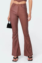 Oleva Leather Flare summer back